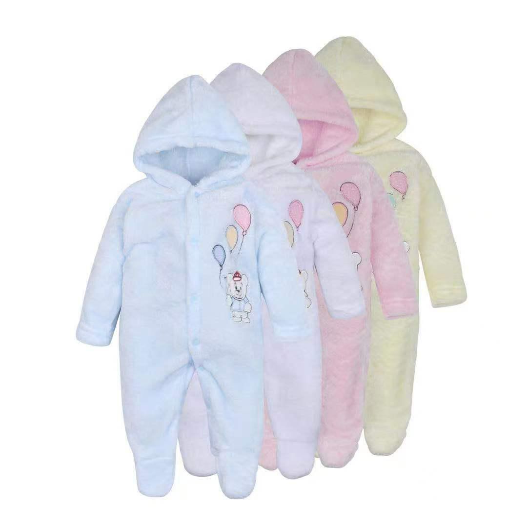 Fleece rompers They are comfortable during the day and night and also your baby can sleep with them especially for those who don’t cover themselves, It ensures the baby is warm all night.