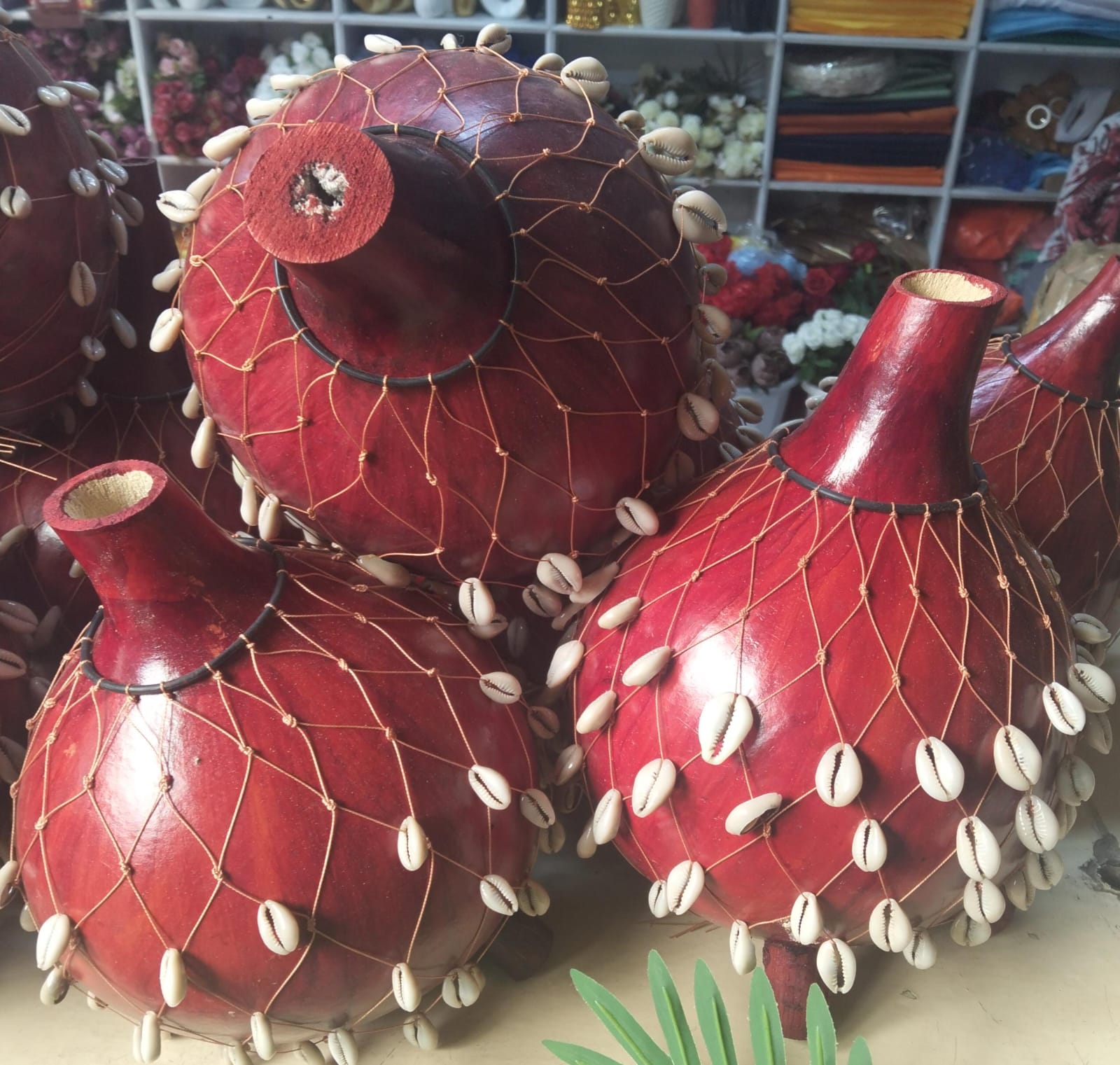 Best price for Handmade African Calabash Decorated with Beads Crafted ...