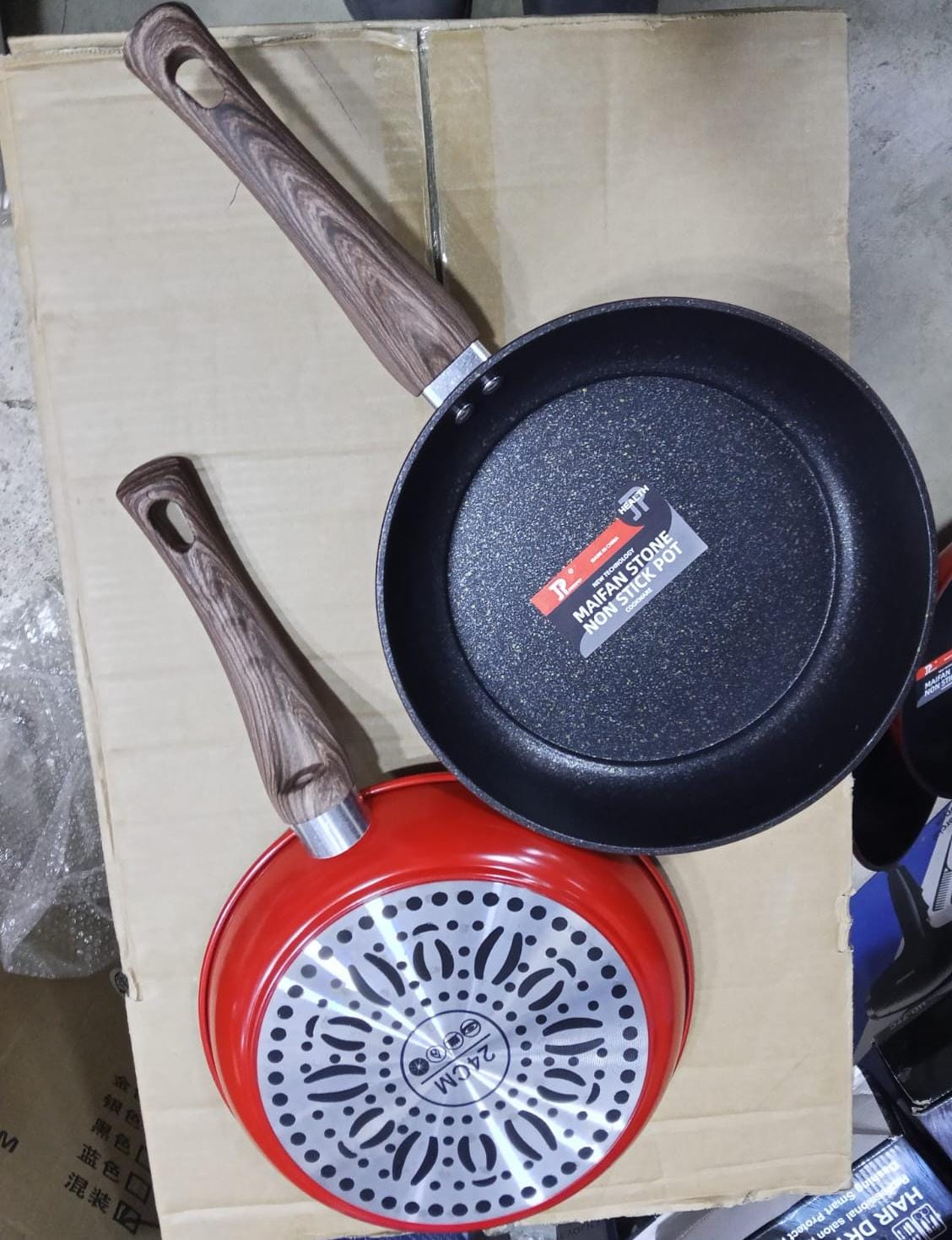 pure granite pans This coating is known for being durable and scratch-resistant, making it a good choice for everyday cooking.Granite fry pans are a type of non-stick cookware that is made with a gran