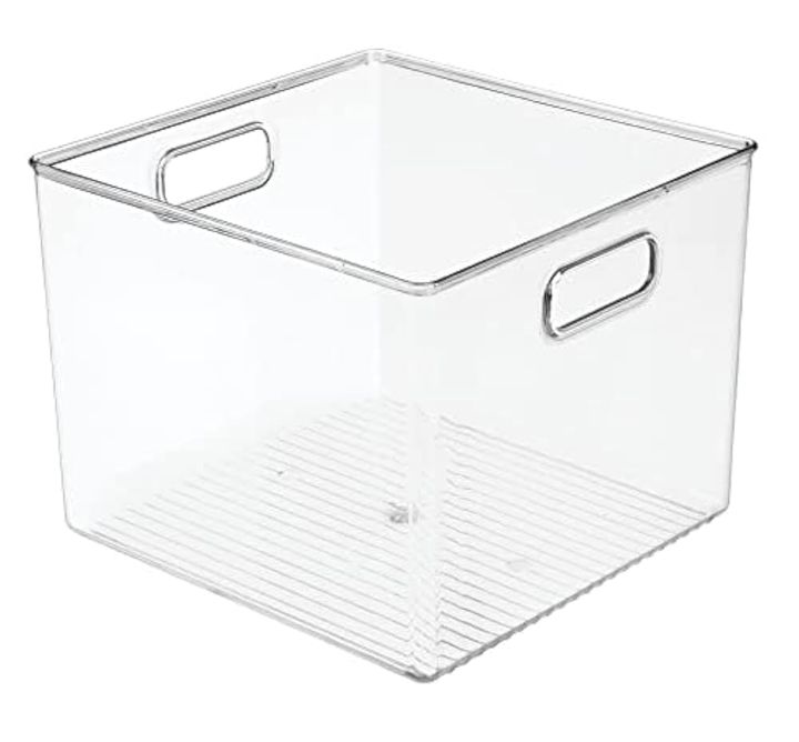Acrylic fridge container Made of high quality plastic, Food safe BPA free material, no odor, translucent, reusable, stackable. Easy access to your stored stuff, help to make your life easy and organiz