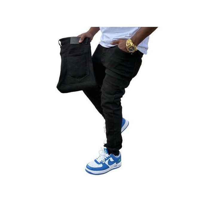 Slim Fit Mens Jeans-Non-fade  BLACK This  trouser  is Stretching and breathable hence easier movement. Men Fashion-plus Offers the  Best Price  for this  Perfect Quality . you can wear this trouser fo