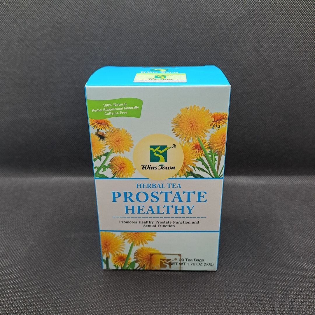 Men Prostate Health Tea Detox Herbal 20 Sachets Bags Winstown Natural Vegan Prostatitis BPH Organic