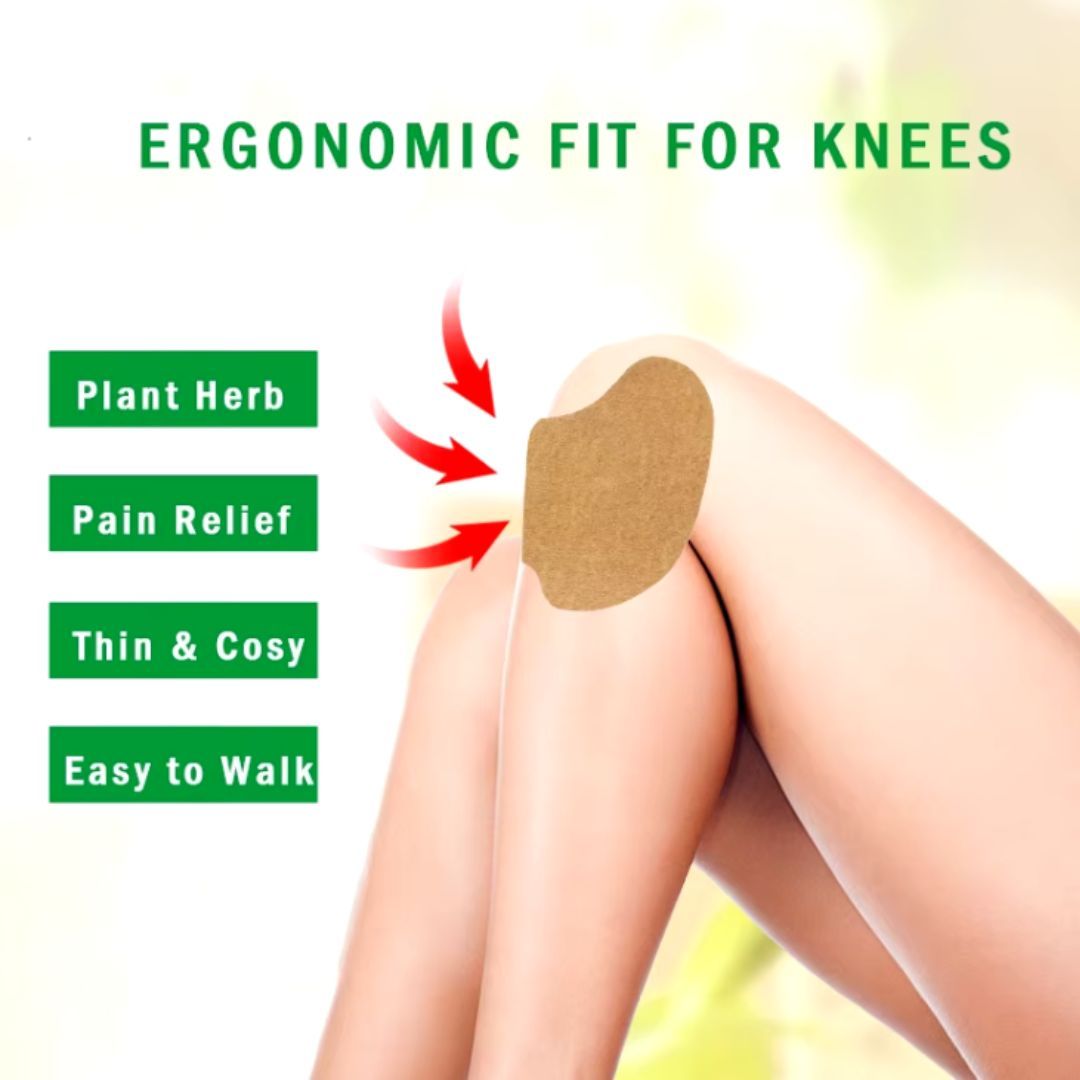 Instant Pain Relief Patches Herbal Natural 12 Pieces Deep Penetration Moxibustion Sports Hiking Menthol Pad Neck Ankle Knee Back Joint Shoulder Wormwood Japanese Herbs Relieving Muscle Strain