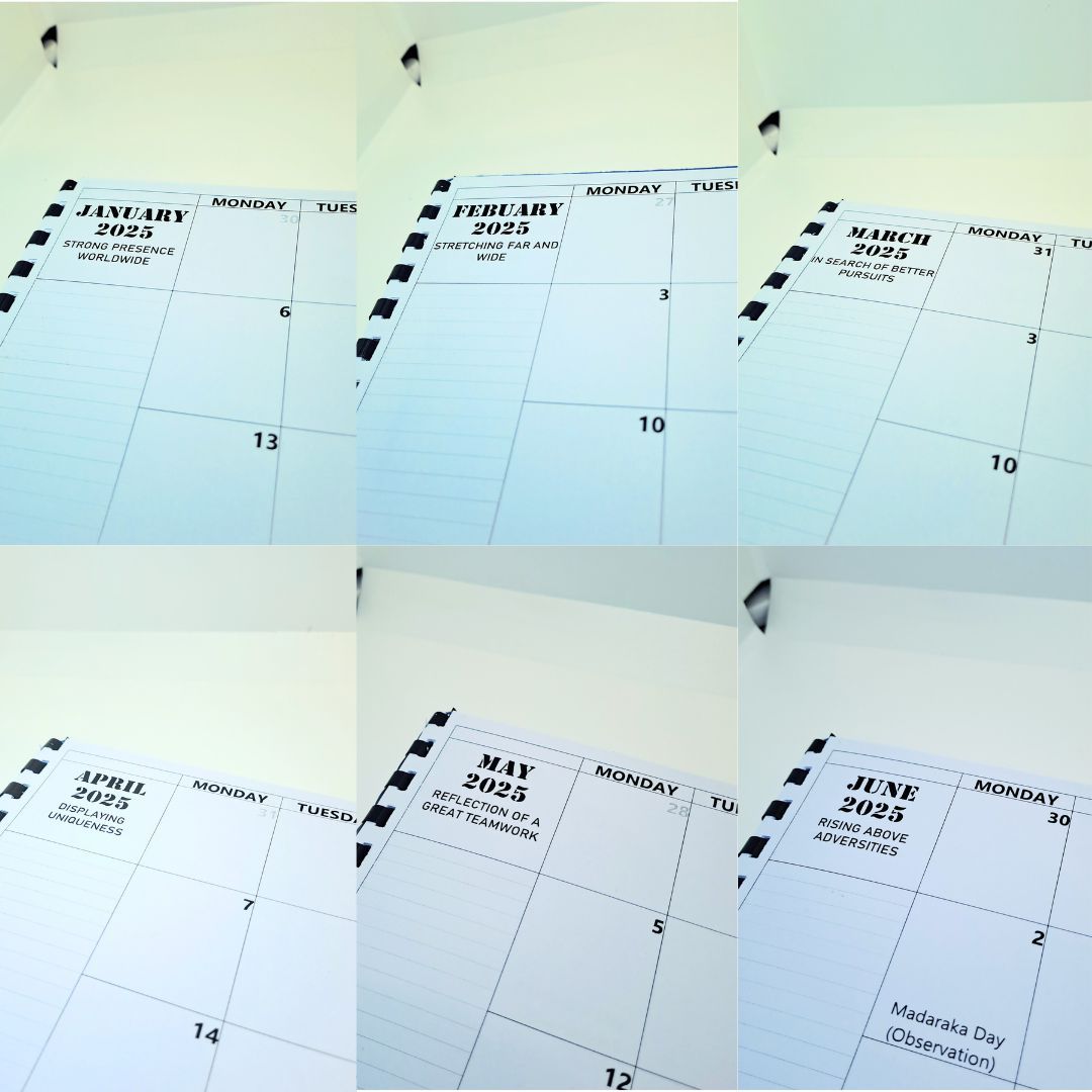 Writable 2025 Calendar A4 Size My Personal Planner Monthly Organizer Memo Goal Desk Office School Home Work Schedule To Do List Motivation