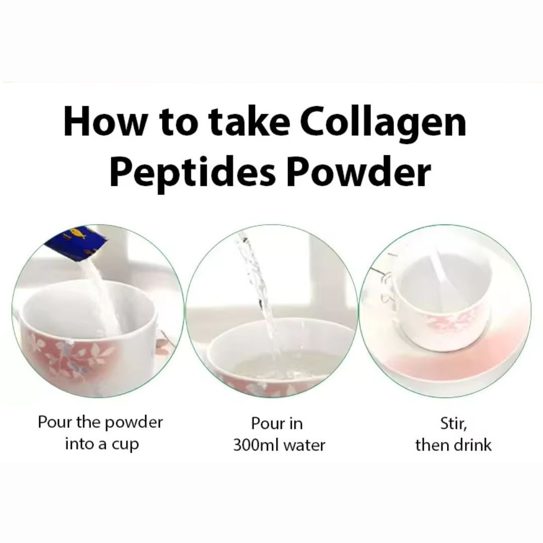 Winstown Collagen Peptides – Skin Whitening & Anti-Aging Beauty Supplement (20 Sachets) Powder for Glow Skin Whitening Beauty Personal Care Supplements Drinks Anti-Aging Dietary Supplement Natural