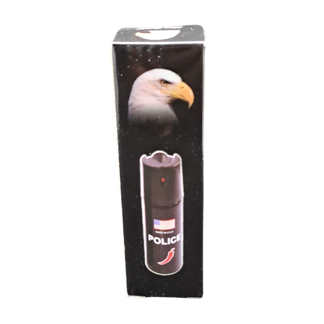 POLICE USA 60 ML Pepper Spray Self Defense Capsicum Mace Tear Gas Personal Protection Anti Thief Dog Bear Hyena Mugging Defence