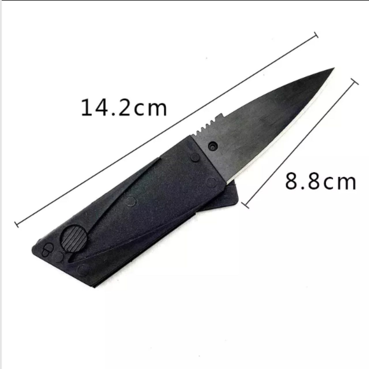 Foldable Credit Card Knife Pocket Secret Camping Swiss Wallet Gift Men Tool Discreet Hidden Business EDC Every Day Carry