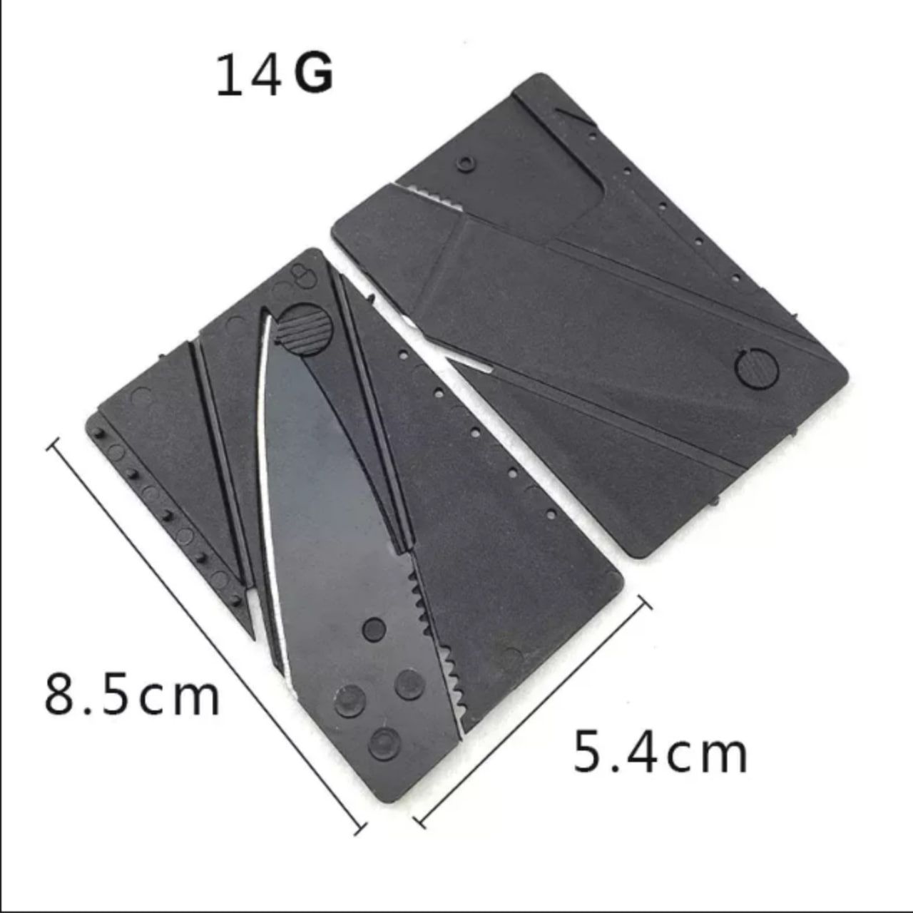 Foldable Credit Card Knife Pocket Secret Camping Swiss Wallet Gift Men Tool Discreet Hidden Business EDC Every Day Carry