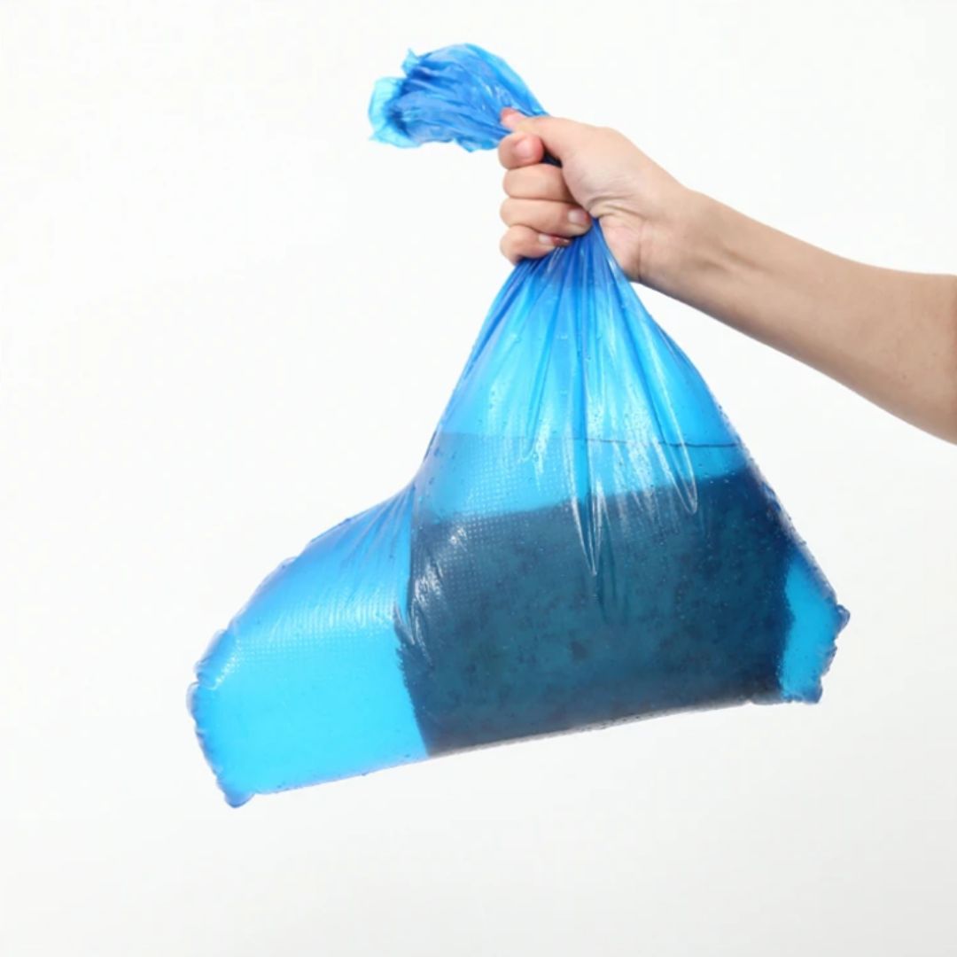 Waterproof Shoe Cover Anti-Slip Dustproof Knee-High PE Boot Protectors for Rain Mud Oil Construction Use Rain Coat Plastic Nylon Transparent Boot Umbrella Emergency Blue Non-Woven Dust