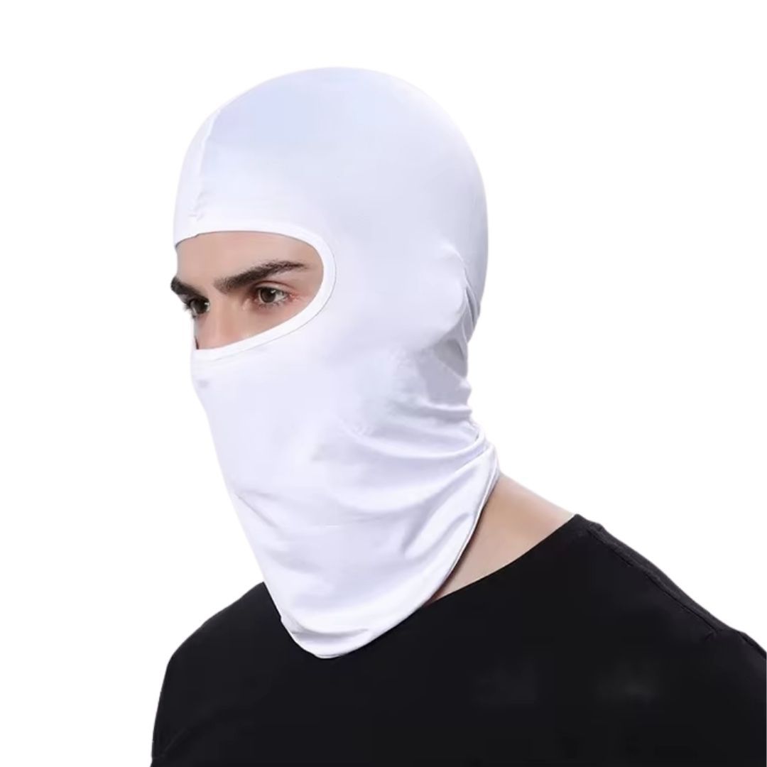 Ski Mask Balaclava Full Face Helmet Liner One Hole Cycling Bicycle Motorcycle Motorbike Accessory Hunting Tactical Hiking Summer Light Cover Monkey Cap Scarf Durag Beanie Neck Gaiter Anti Dust Wind