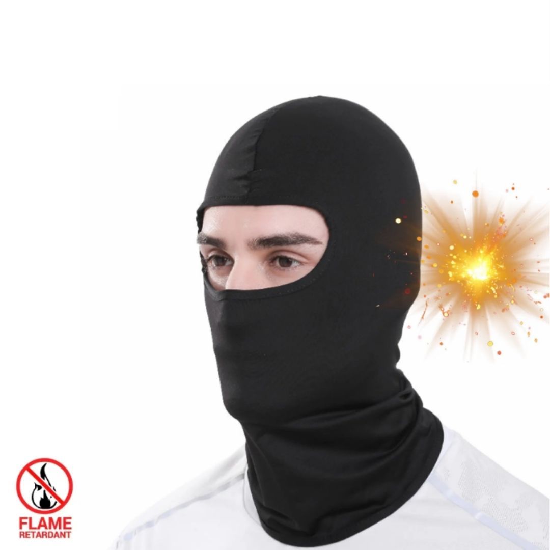 BLACK Full Face Ski Mask Balaclava Anti Dust Wind Proof Bike Sports Headgear Motor Riding Cosplay UV Ninja Maandamano Gen Z Designer Helmet Liner One Hole Cycling Bicycle Motorcycle Motorbike Unisex