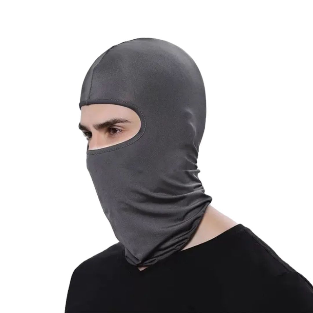 DARK GREY Full Face Ski Mask Balaclava Anti Dust Wind Proof Bike Sports Headgear Motor Riding Cosplay UV Ninja Maandamano Gen Z Designer Light Cover Monkey Cap Scarf Durag Beanie Neck Gaiter Bandana