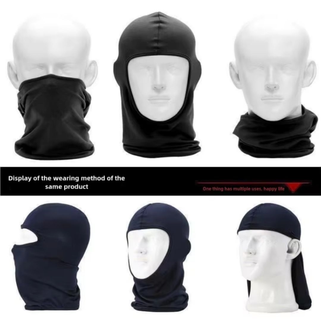DARK GREY Full Face Ski Mask Balaclava Anti Dust Wind Proof Bike Sports Headgear Motor Riding Cosplay UV Ninja Maandamano Gen Z Designer Light Cover Monkey Cap Scarf Durag Beanie Neck Gaiter Bandana
