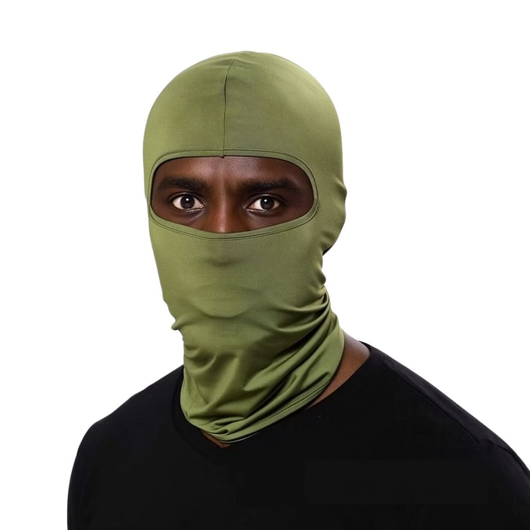 Light Balaclava Ski Mask Full Face Cover Anti Dust Wind Proof Bike Sports Headgear Motor Riding Cosplay UV Ninja JUNGLE GREEN Designer Army Military Hunting Tactical Hiking Summer Monkey Cap