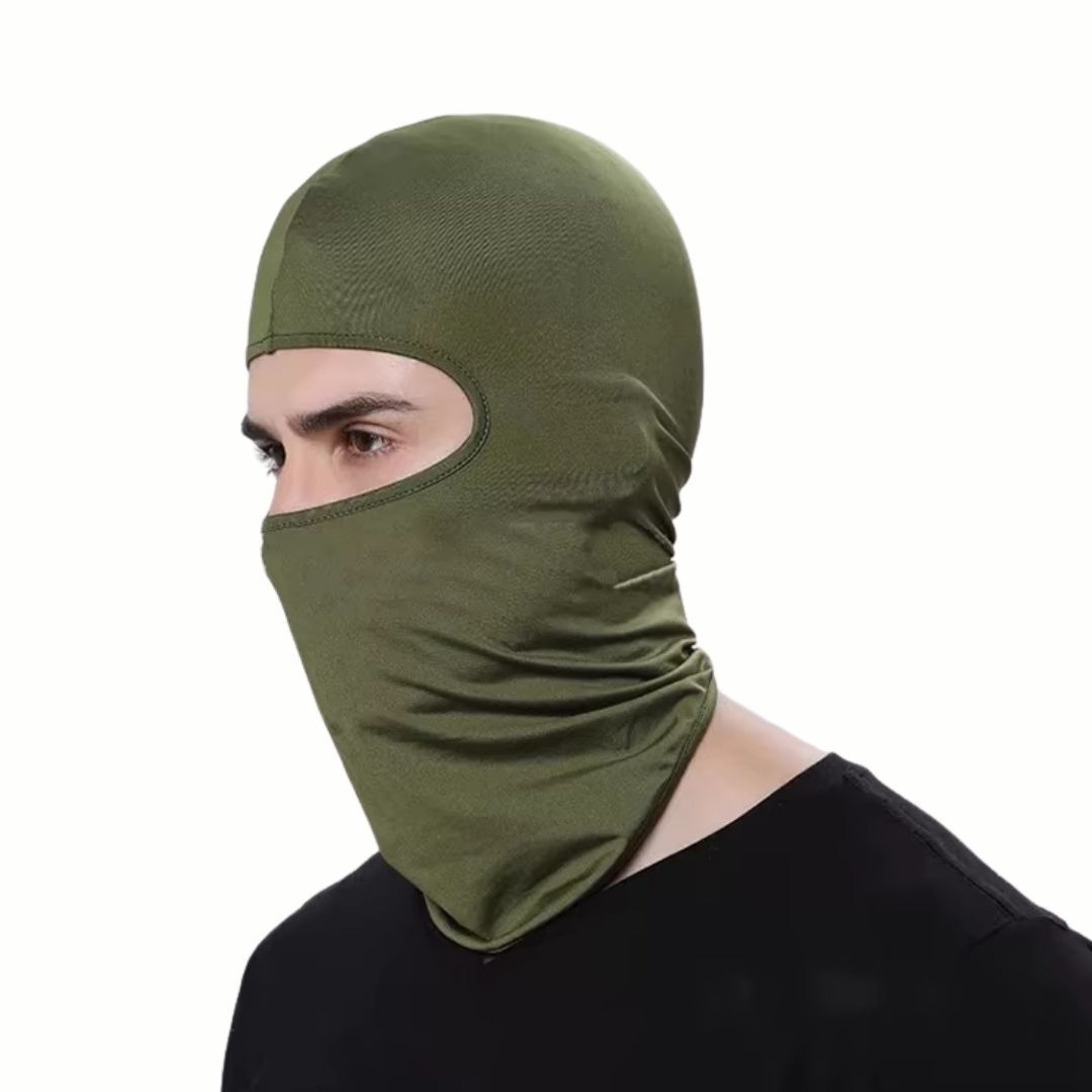 Light Balaclava Ski Mask Full Face Cover Anti Dust Wind Proof Bike Sports Headgear Motor Riding Cosplay UV Ninja JUNGLE GREEN Designer Army Military Hunting Tactical Hiking Summer Monkey Cap