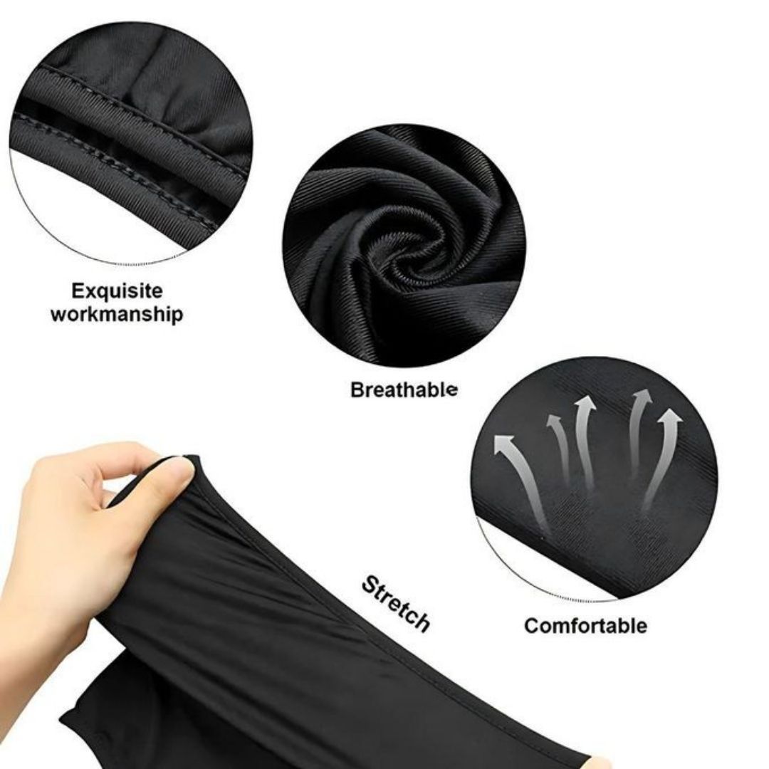 Balaclava Full Face Mask with Two Holes BLACK Ski Cover Polyester Spandex Light Summer Anti Dust Smoke Sweat UV Motorcycle Cycling Tactical Bicycle Accessory Motorbike Skateboard Skating Bike Beach