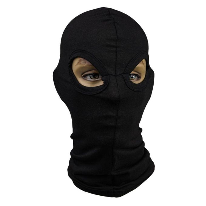 Balaclava with Two Holes Full Face Mask Summer Bike Motorbike Sports Monkey Cap Ninja Ski FM-3 Black Light Cover Summer Sports Tactical Cosplay Acting Photo Video Shoot Skiing Skating Cycling Bicycle
