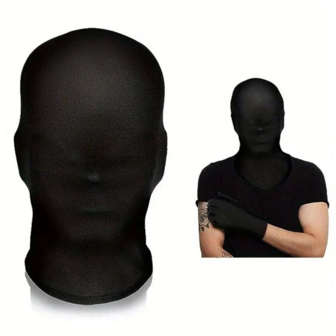 Full Face Balaclava Mask with No Hole Cosplay Cosplay Hat Sun Protection Acting Ninja Head Cover See Through Acting Cosplay Halloween Video Photo Shoot Maandamano Gen Z Monkey Cap Designer Fashion