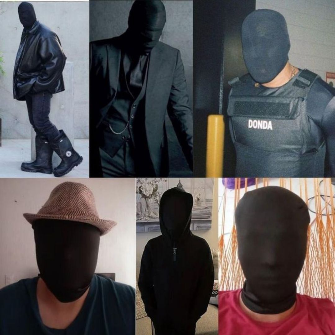 Full Face Balaclava Mask with No Hole Cosplay Cosplay Hat Sun Protection Acting Ninja Head Cover See Through Acting Cosplay Halloween Video Photo Shoot Maandamano Gen Z Monkey Cap Designer Fashion