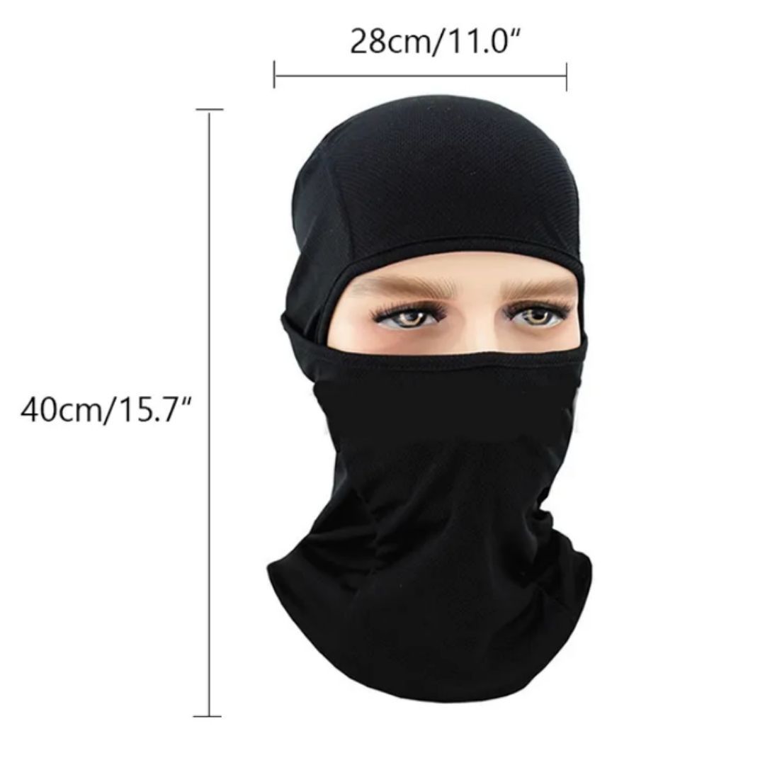 Army Military Police Tactical Quick Folding Ski Mask Balaclava One Hole Full Face Cover Motorbike Bike Accessories Lightweight Fishing FM6 Hiking Hunting Camping BLACK Helmet Liner Anti Wind Dust