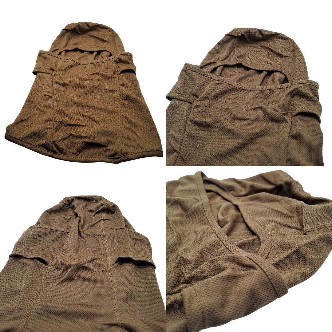 Tactical Mask Balaclava Light Summer BROWN FM6 Ski Full Face Cover Summer Breathable Light Windproof Dustproof Unisex Ice Silk Polyester Spandex Anti-UV Anti-Dust Anti-Wind Women Men Head Cap