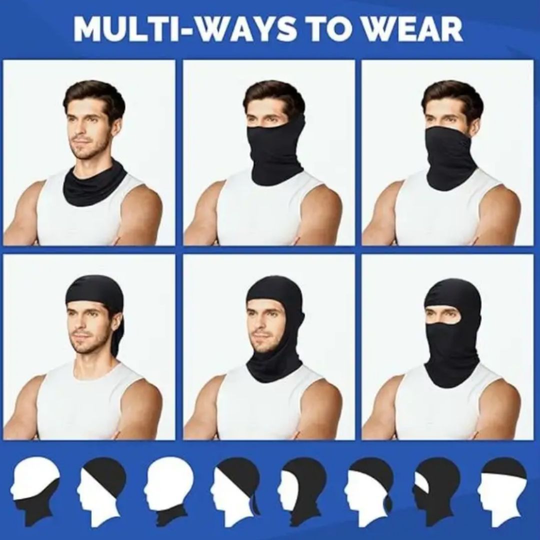Tactical Mask Balaclava Light Summer BROWN FM6 Ski Full Face Cover Summer Breathable Light Windproof Dustproof Unisex Ice Silk Polyester Spandex Anti-UV Anti-Dust Anti-Wind Women Men Head Cap