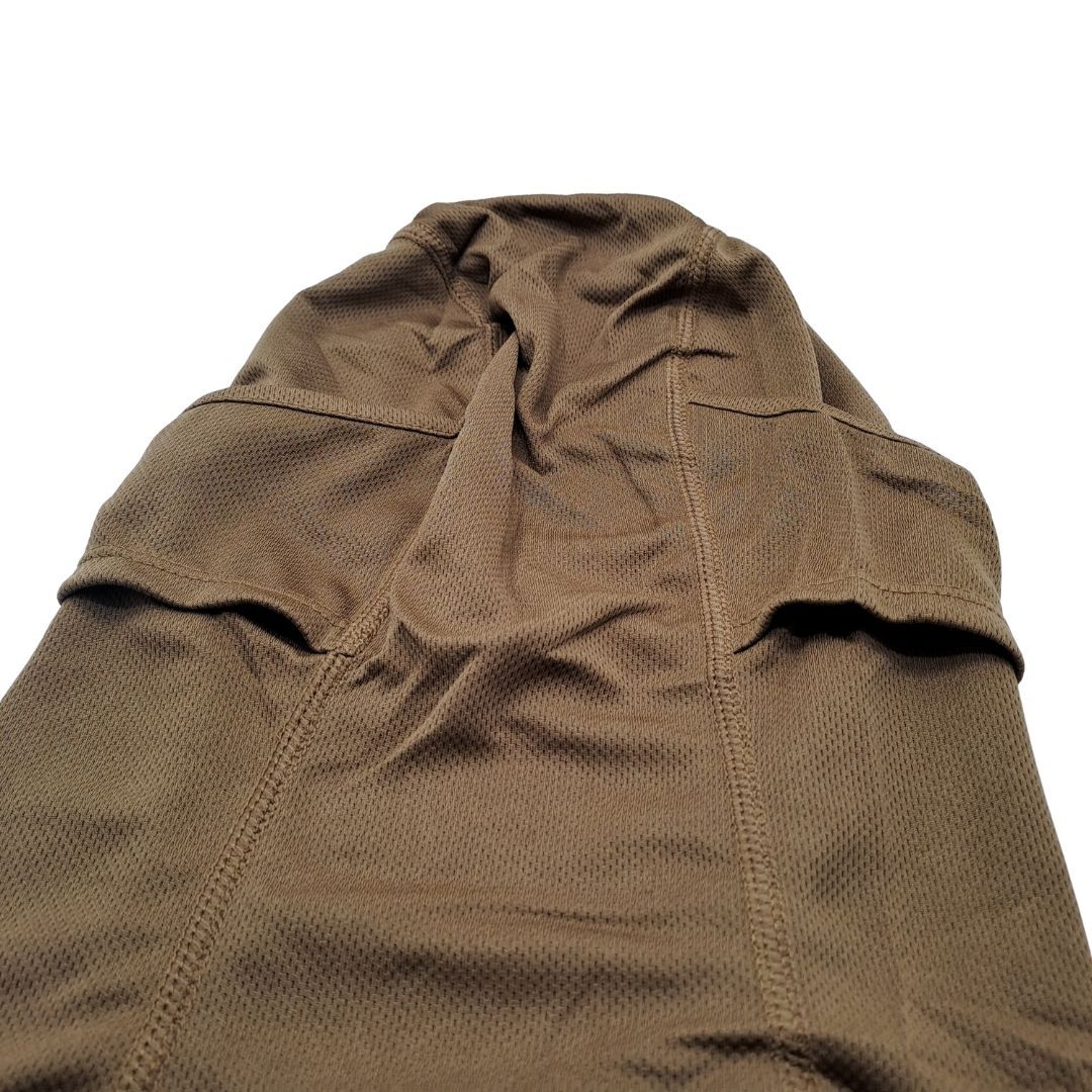 Quick Folding Ski Mask Balaclava BROWN FM6 One Hole Full Face Cover Monkey Ninja Designer Cosplay Photoshoot Videoshoot Tactical Elastic Tube Bandana Hiking Hunting Skating Army Military Hat High Top