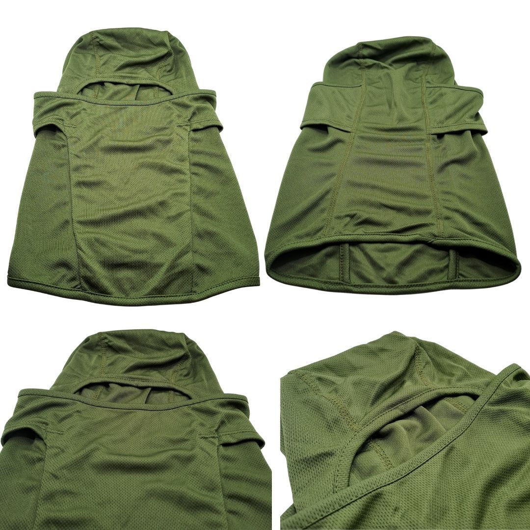 High Quality Breathable Ski Mask Tactical Balaclava Full Face Cover JUNGLE GREEN FM6 Monkey Ninja HAT Designer Cosplay Photoshoot Videoshoot One Hole Elastic Tube Bandana Hiking Hunting Skating Army
