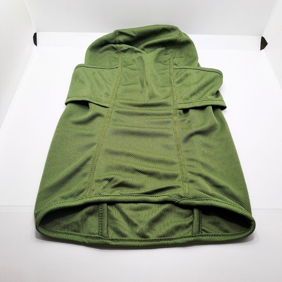 PREMIUM Folding Tactical Balaclava Mask FM6 Full Face Cover GREEN Monkey Ninja Designer Cosplay Photoshoot Videoshoot One Hole Elastic Tube Bandana Hiking Hunting Skating Army Military Hat High Top