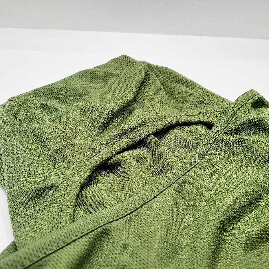 PREMIUM Folding Tactical Balaclava Mask FM6 Full Face Cover GREEN Monkey Ninja Designer Cosplay Photoshoot Videoshoot One Hole Elastic Tube Bandana Hiking Hunting Skating Army Military Hat High Top