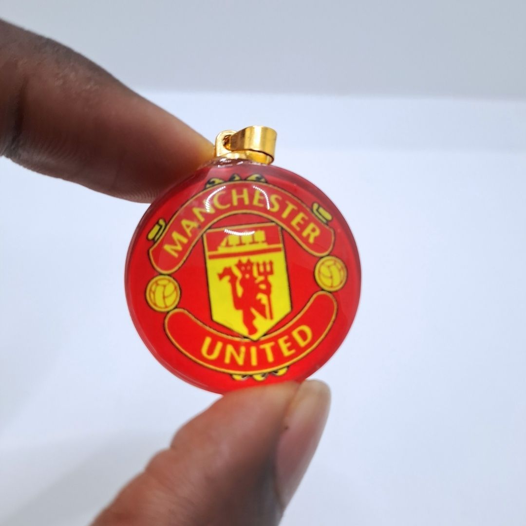Necklace For Man U Fans Football Team Logo Pendant Gift Merchandise Men Women Manchester United Red Devils Birthday