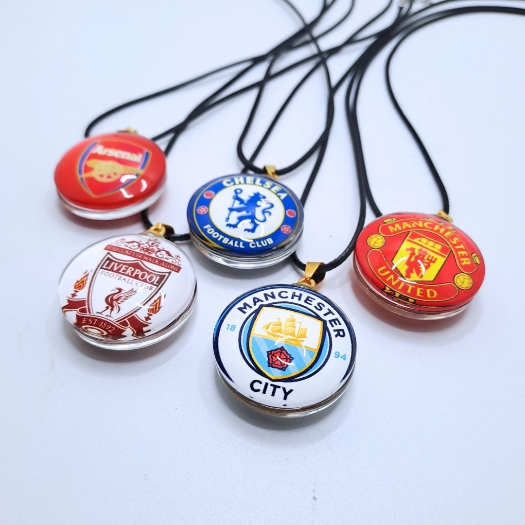 Necklace For Man U Fans Football Team Logo Pendant Gift Merchandise Men Women Manchester United Red Devils Birthday