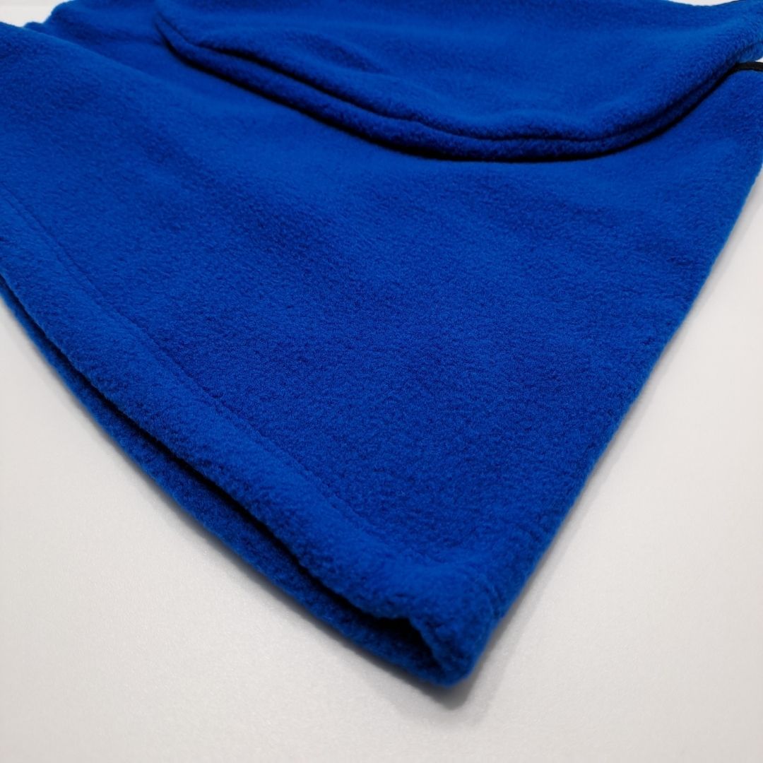 Winter Fleece BLUE Balaclava Ski Mask Thermal Full-Face Cover for Motorbike, Outdoor, Night Patrol, Cycling, Helmet Liner Cold Weather Gear FM7 Scarf Neck Gaiter
