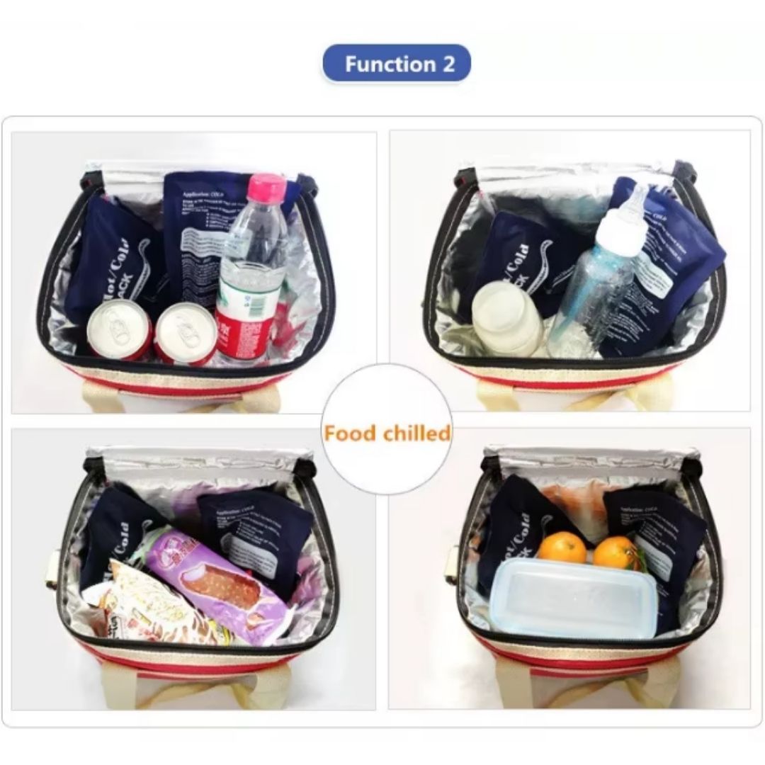 Reusable Hot Cold Gel Pack for Pain Relief & Therapy – Microwave & Freezer Friendly Ice/Heat Compression Pad for Injury, Muscle, Cramps, Fever & Swelling Microwaveable Compress Heating Pad Warming