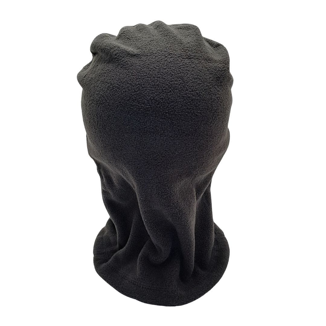 Tactical Winter Balaclava Quick Folding Hood-Style Windproof Ski Mask for Motorbike, E-Bike, Cycling & Outdoor Sports Warm Fleece Black Beanie Accessory ATV FM10