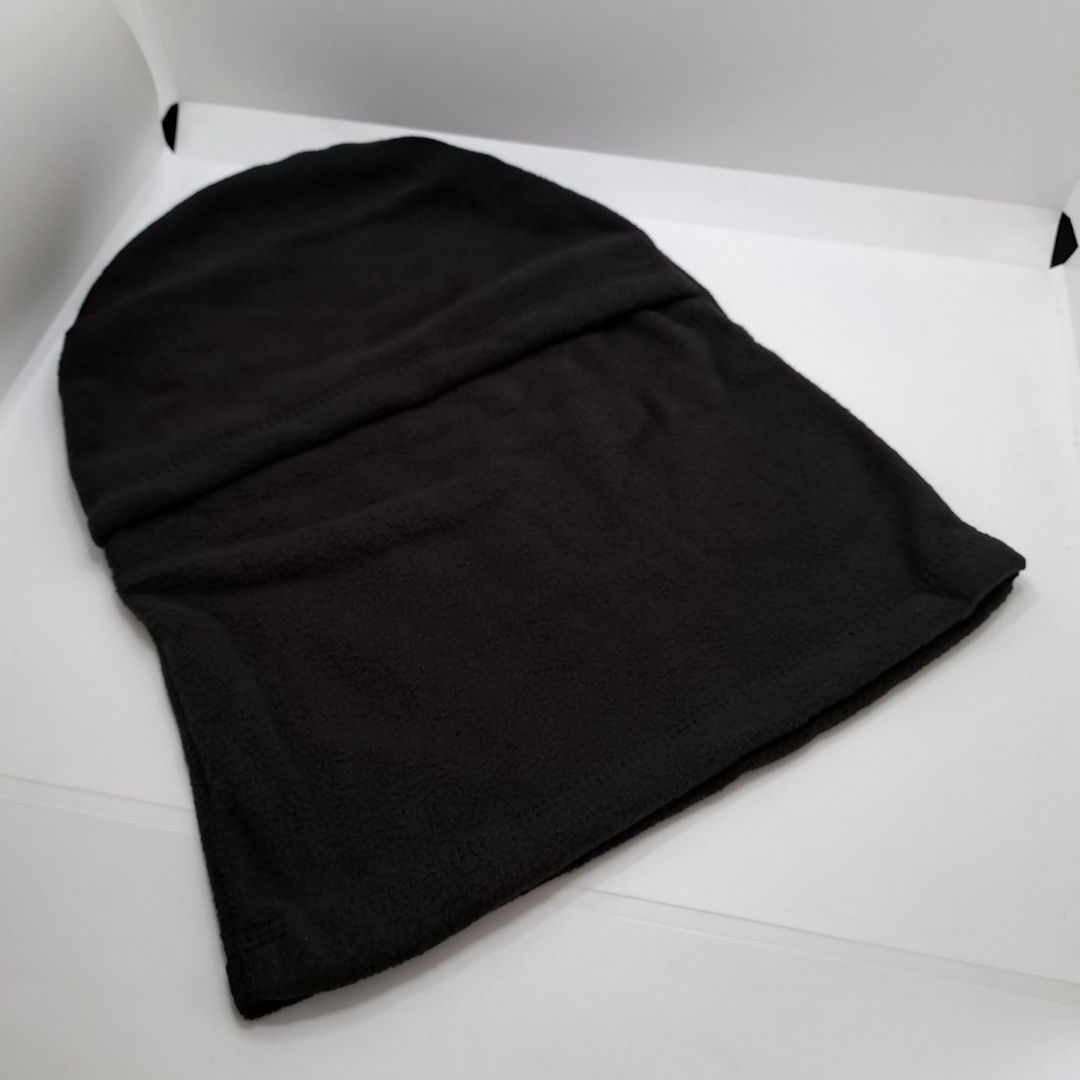 Quick-Fold Ski Mask Balaclava Windproof Fleece Full Face Cover for Motorcycle, Skiing & Winter Sports Warm Black Hoodie Windproof Coldproof Smokeproof Dustproof Fleece FM-10
