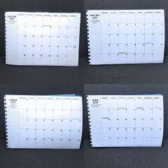 2026 - 2027 A4 Desk Planner Calendar – Monthly Scheduling Productivity Organizer with To-Do List Kenyan Holidays Motivational Messages Table Office Desktop Memo Journal Diary Writable Agenda Secretary