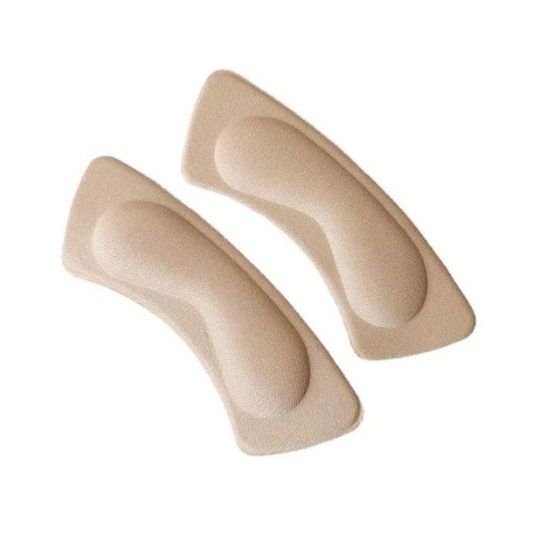 1 PAIR Memory Foam Heel Protector Pads Self-Adhesive Cushion Inserts for High Heels & Loose Shoe Patch Fit Sticker Sponge Shoes Inserts Grips Comfort Liner Foot Care Pain Relief Anti-Abrasion