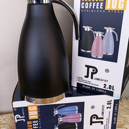 Jamespot 2ltr JP Unbreakable Stainless Steel Flask.has been crafted out of stainless steel to offer the best insulation and most importantly, for durability as it is unbreakable.