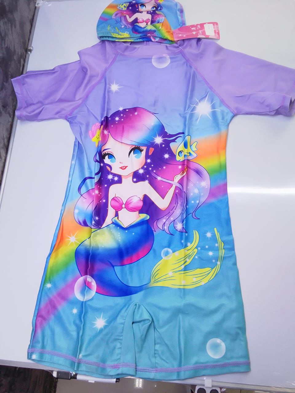 Swim-A-Dolphin 🐋🐋Colorful Cartoon Girls swim costumes. water, sweat, friction high color fastness, No fading, durable wear like new. No formaldehyde, no odor, no carcinogens.,