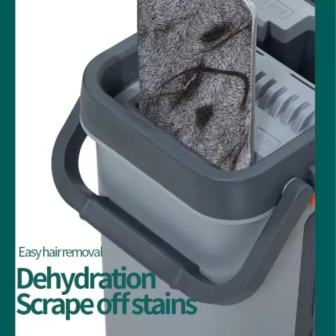 🚨🚨Just In🚨🚨 360⁰ Rotating Hand free mop. Highly absorbent, effective for both wet and dry cleaning.microfiber head picks up dirt and dust easily, leaving floors clean and streak-free.