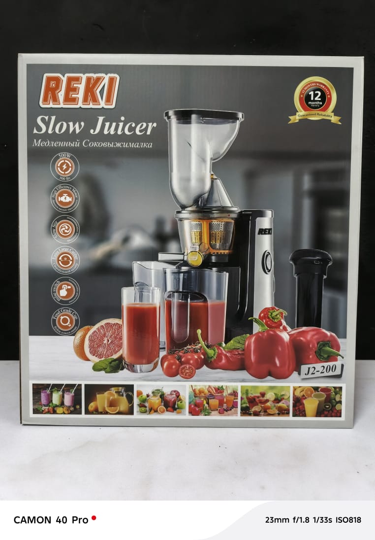🥳🥳 Back in Stock! 🧚🏼‍♀️🐱
The Reki Slow Juicer is here—and it NEVER disappoints! 🍎🍊🍇

💥 Smooth, nutrient-rich juice every time
💯 Whisper-quiet, powerful performance
🧼 Easy to clean, easy to