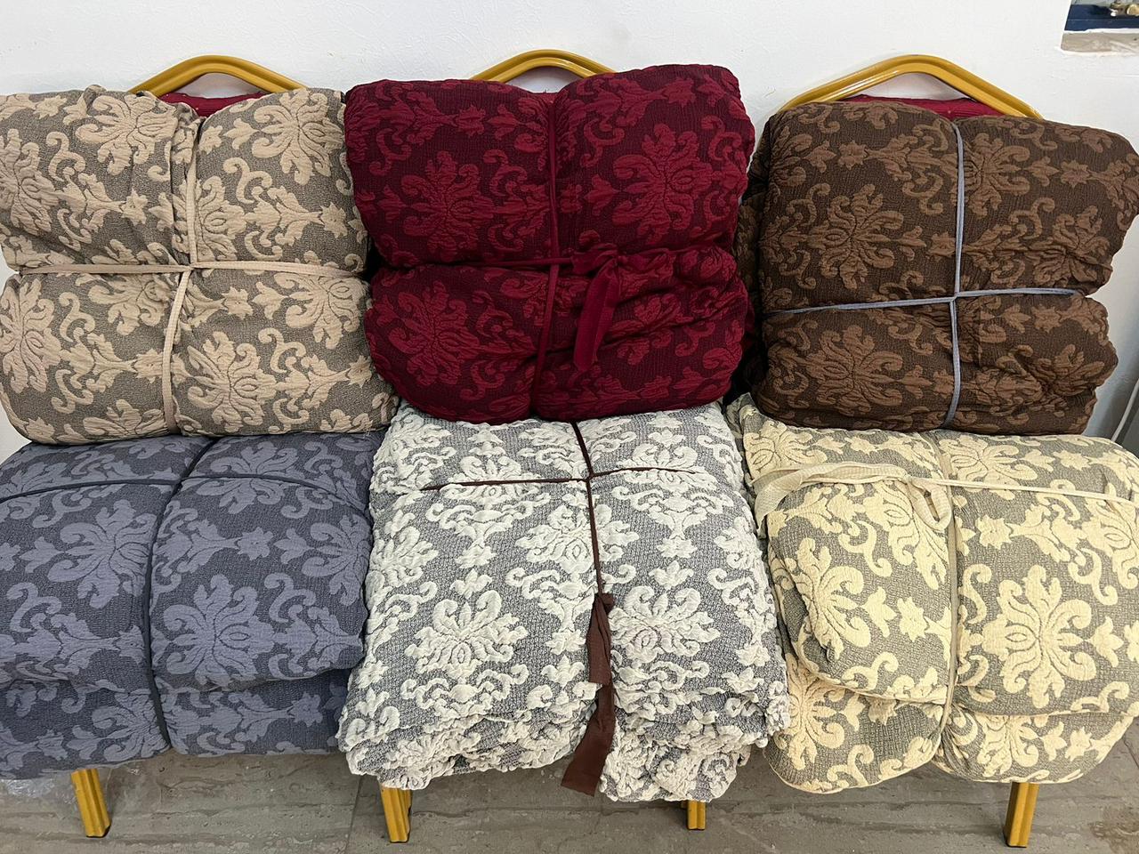🔥 New Arrival – Jacquard Seat Covers 🔥
Transform your living room instantly!

🛋️ 7 Seater Set: (3+2+1+1)
✨ Super stretchy & flexible – fits like a glove!
🎨 Stylish jacquard design in elegant gridd
