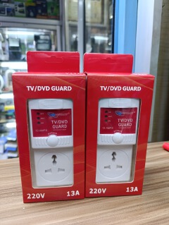 13A TV/DVD Guard – 1pc ⚡📺
Protect your electronics with confidence! This 13Amp TV/DVD guard shields your devices from voltage spikes, surges, and power fluctuations. Compact, reliable, and easy to us