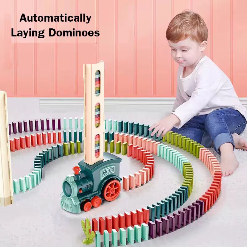 🚉Explore Vigour Tours 🚂Domino Train Premium🚉🚉 made  of premium ABS material, Each edge of dominoes with circular arc design is smooth polished without burrs, making the dominoes smooth to touch.