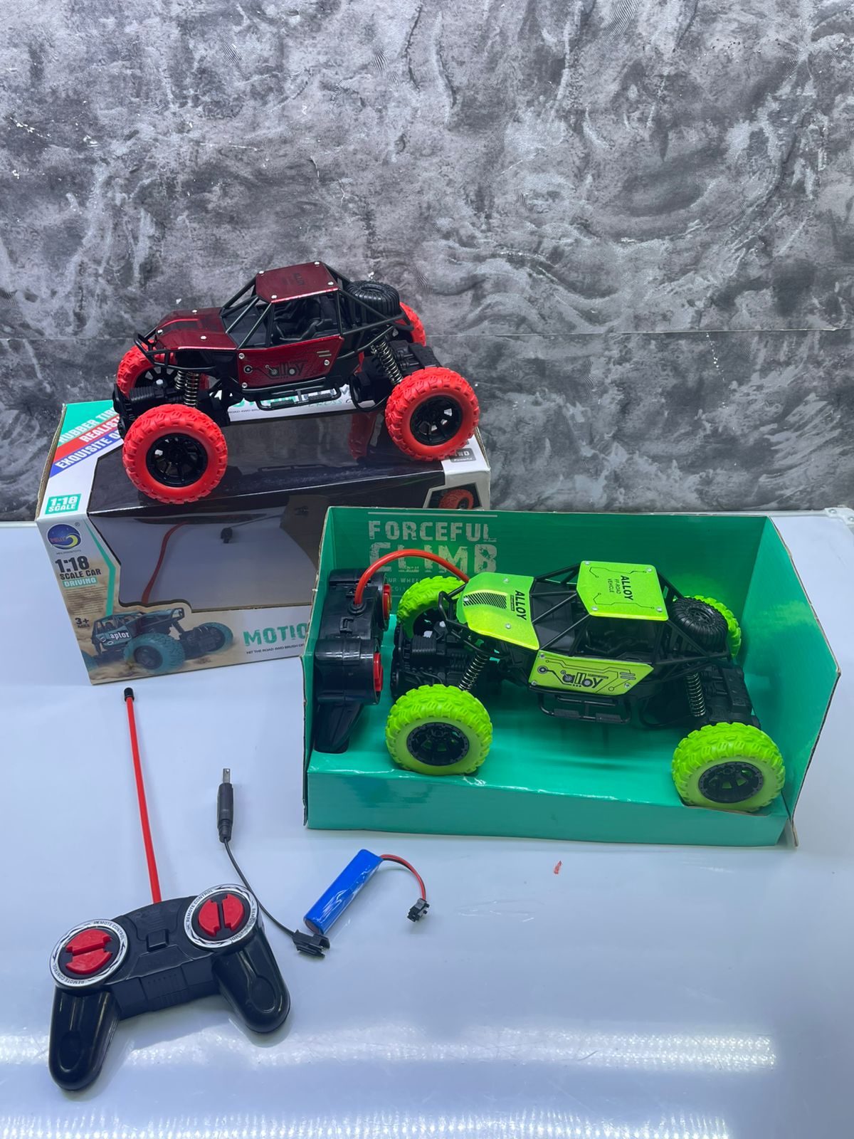 Monster truck  Rechargeable Remote controlled Toy.Built with shock-absorbing suspension, large anti-slip tires, and powerful 4WD capabilities, it’s perfect for tackling any terrain—indoors or outdoor