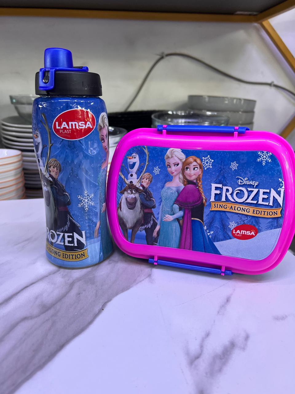 Back-to-School Combo! Kids Bottle & Lunch Box Set
