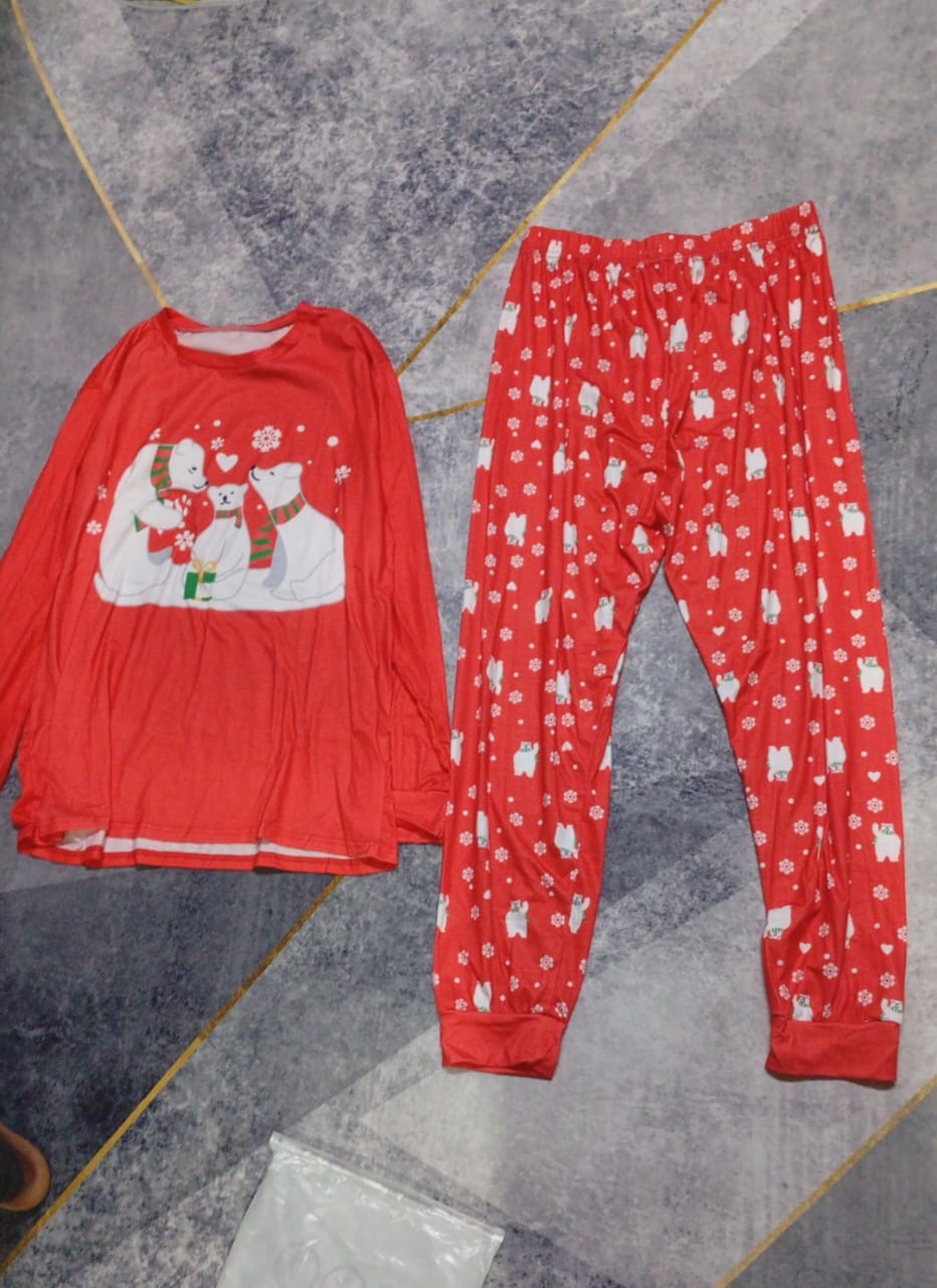 CHRISTMASS COSTUMES. Christmas Pajamas For Family, Matching Family Christmas PJs Sets ( Size : XL)