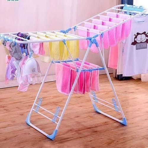Portable Assembled Clothe Rack - Eco-Friendly, portable, can be used outdoors or indoors, sturdy.