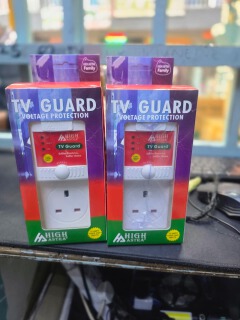 Astra TV Guard – Premium Television Surge Protector, Protects TV from power surges and spikes, Durable build with reliable performance, Easy plug-in installation, Compact, space-saving design.